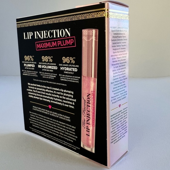 Too Faced Lip Injection Maximum Plump Extra Strength Hydrating Lip Plump - Picture 9 of 10